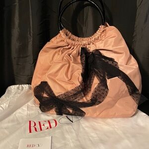 RED Valentino Bag with Lace Bow